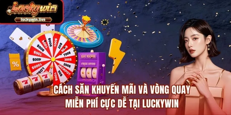Cách nhận ưu đãi cực dễ tại LUCKYWIN